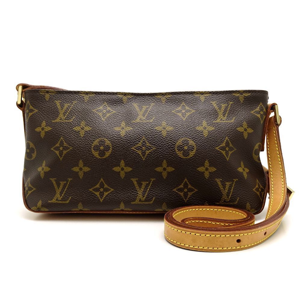 Louis Vuitton Monogram Trotteur Brown Diagonal Shoulder Bag